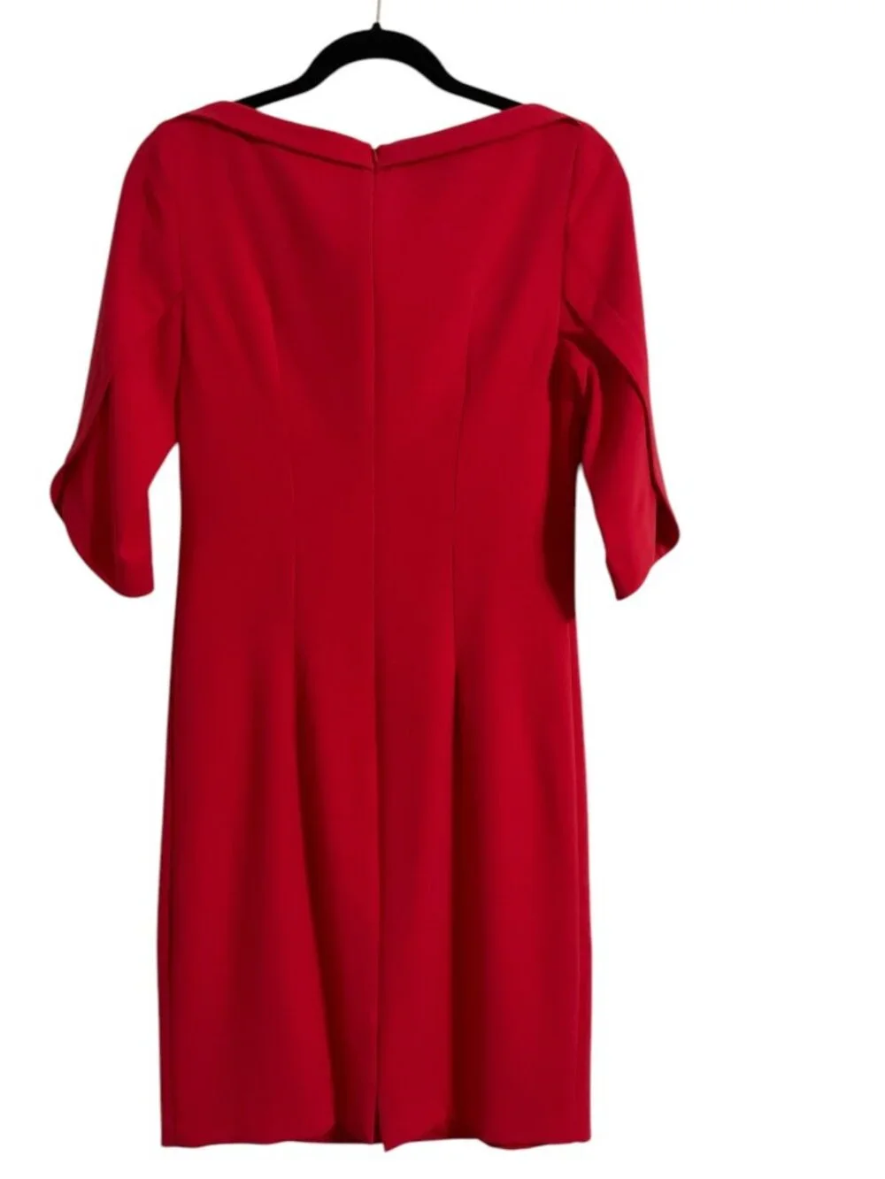 BLACK HALO Nuelle Red Sheath Dress Size 8